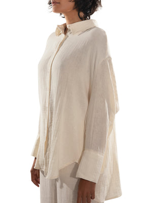 Load image into Gallery viewer, Eco Vibe Beige Shirt