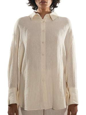 Load image into Gallery viewer, Eco Vibe Beige Shirt
