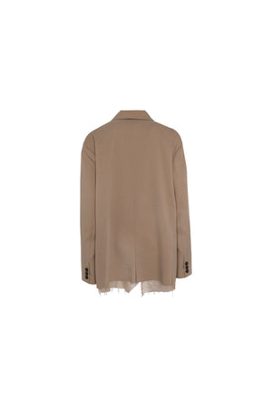 Load image into Gallery viewer, NOTCHED COLLAR BLAZER WITH ATTACHED VEST