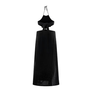 Load image into Gallery viewer, HALTER NECK DRESS