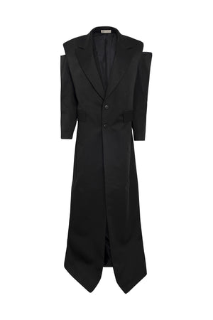 Load image into Gallery viewer, COLD SHOULDER BLAZER DRESS