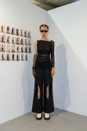 Load image into Gallery viewer, CUTOUT DENIM