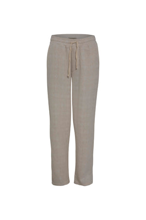 Load image into Gallery viewer, TEXTURED TROUSER WITH WAIST TIE