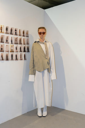 Load image into Gallery viewer, COLLARED LOOSE FIT SHIRT DRESS