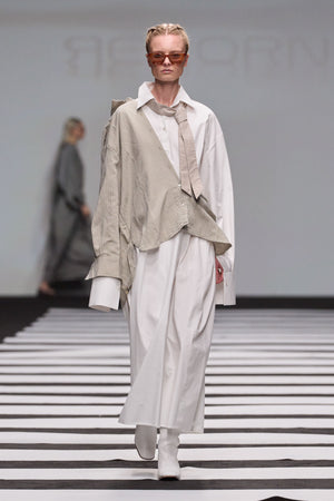 Load image into Gallery viewer, COLLARED LOOSE FIT SHIRT DRESS
