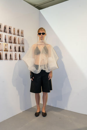 Load image into Gallery viewer, BLACK DENIM SHORTS
