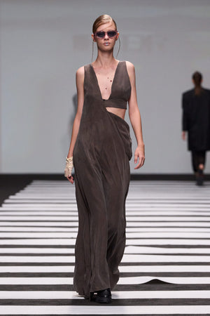 Load image into Gallery viewer, V-NECK DRESS