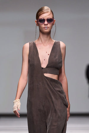 Load image into Gallery viewer, V-NECK DRESS
