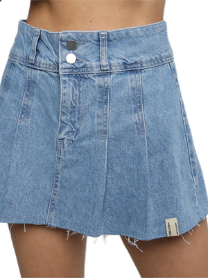 Load image into Gallery viewer, Free Soul Jeans Skirt