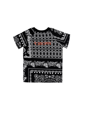 Load image into Gallery viewer, Mini Black Bandana Loving T-shirt