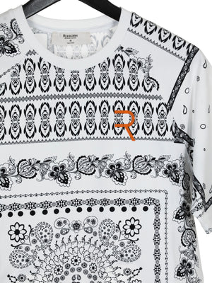 Load image into Gallery viewer, White Bandana Print Lovin T-Shirt