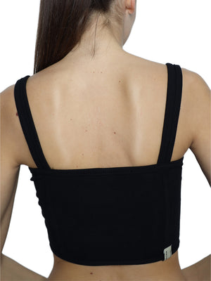 Load image into Gallery viewer, Moon Corset Crop Top