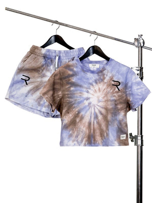 Load image into Gallery viewer, Purple Fuse Tye Die Shirt
