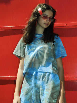 Load image into Gallery viewer, Purple Fuse Tie Dye Shirt