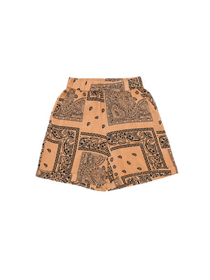 Load image into Gallery viewer, Bronze Hawaiian Bandana Short - Unisex