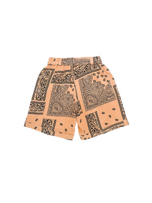 Load image into Gallery viewer, Bronze Hawaiian Bandana Short - Unisex