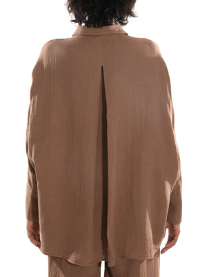 Load image into Gallery viewer, Eco Vibe Brown Shirt
