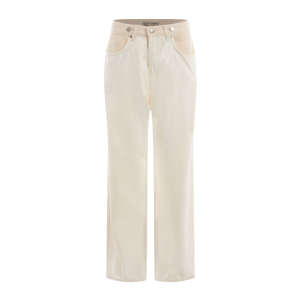 Straight Leg Denim Pant