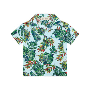 Load image into Gallery viewer, Boy&#39;s buttoned palm shirt
