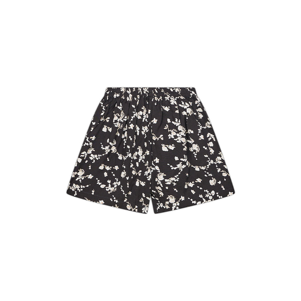 Boy's black floral short