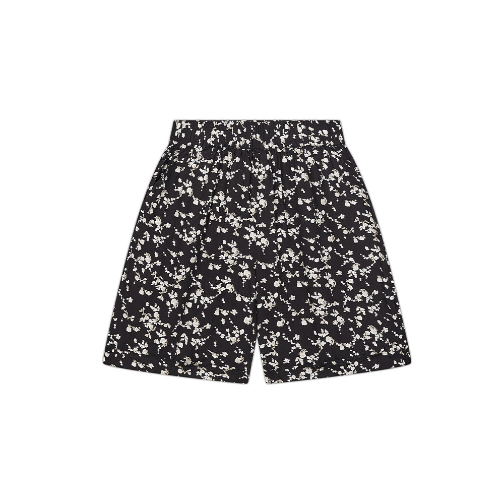 Men's black floral short