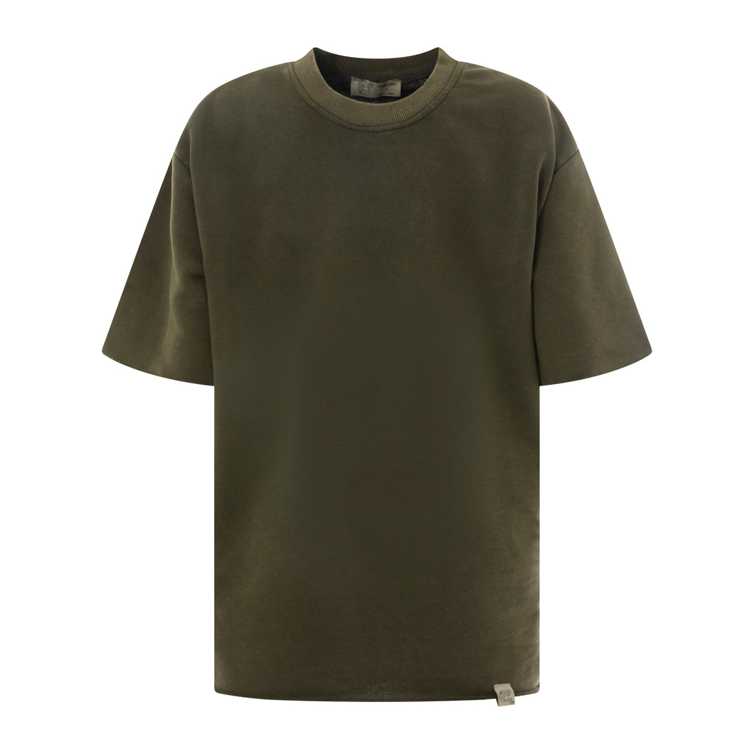 ROUND NECK T-SHIRT WITH MATCHING SHORTS