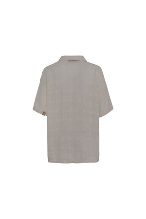 Load image into Gallery viewer, NOTCHED COLLARED TEXTURED SHIRT
