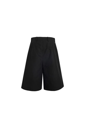 Load image into Gallery viewer, BLACK DENIM SHORTS
