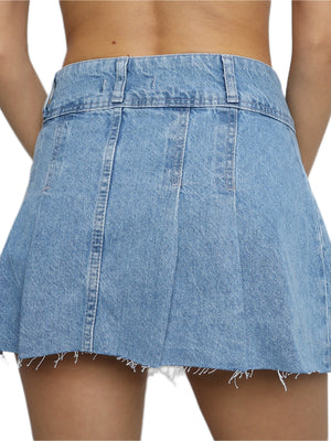 Load image into Gallery viewer, Free Soul Jeans Skirt
