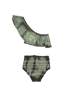 Load image into Gallery viewer, Army Frill Bikini - Girls
