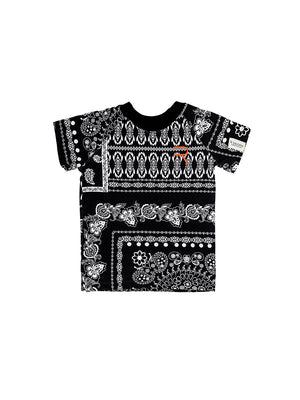 Load image into Gallery viewer, Mini Black Bandana Loving T-shirt
